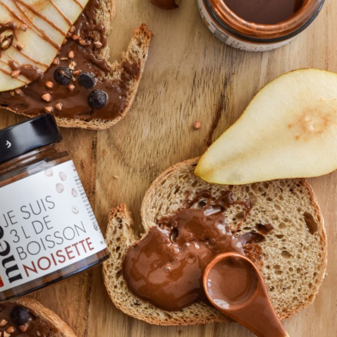 Le Coffret Mousseur 1 pot Amande + 1 pot Noisette
