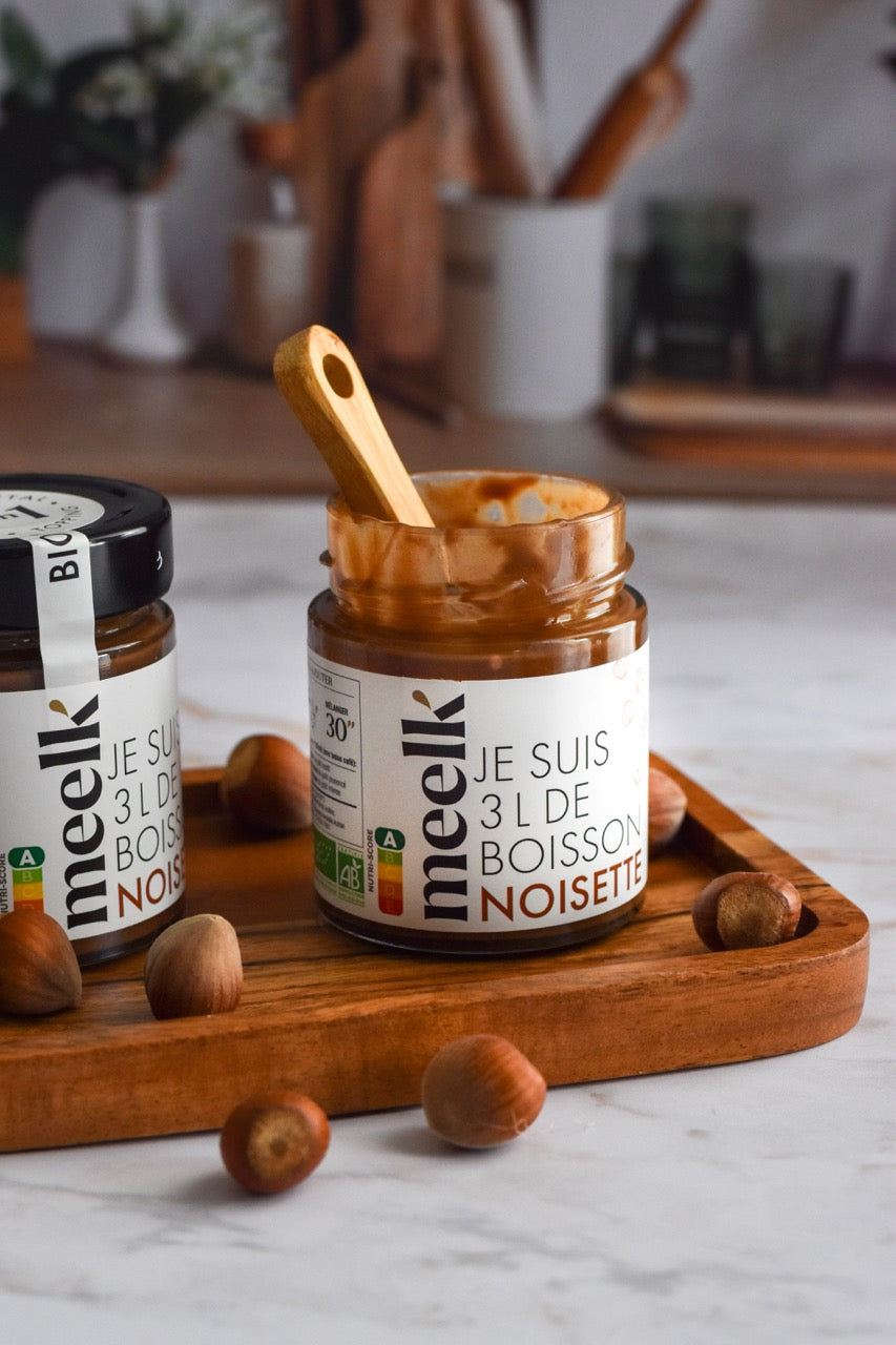 Duo Meelk 2 pots Noisette