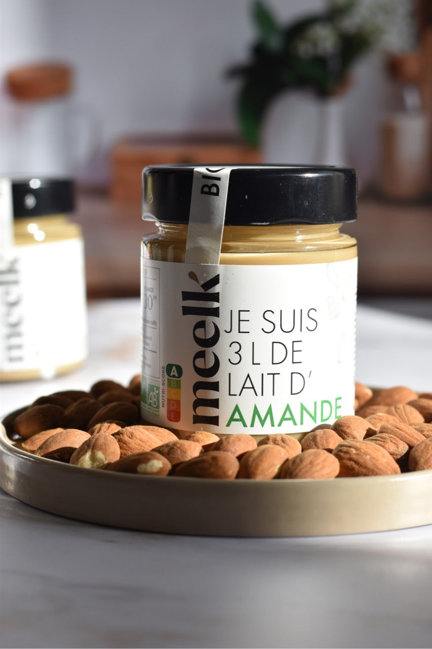 Le Coffret Mousseur + 2 pots Meelk Amande