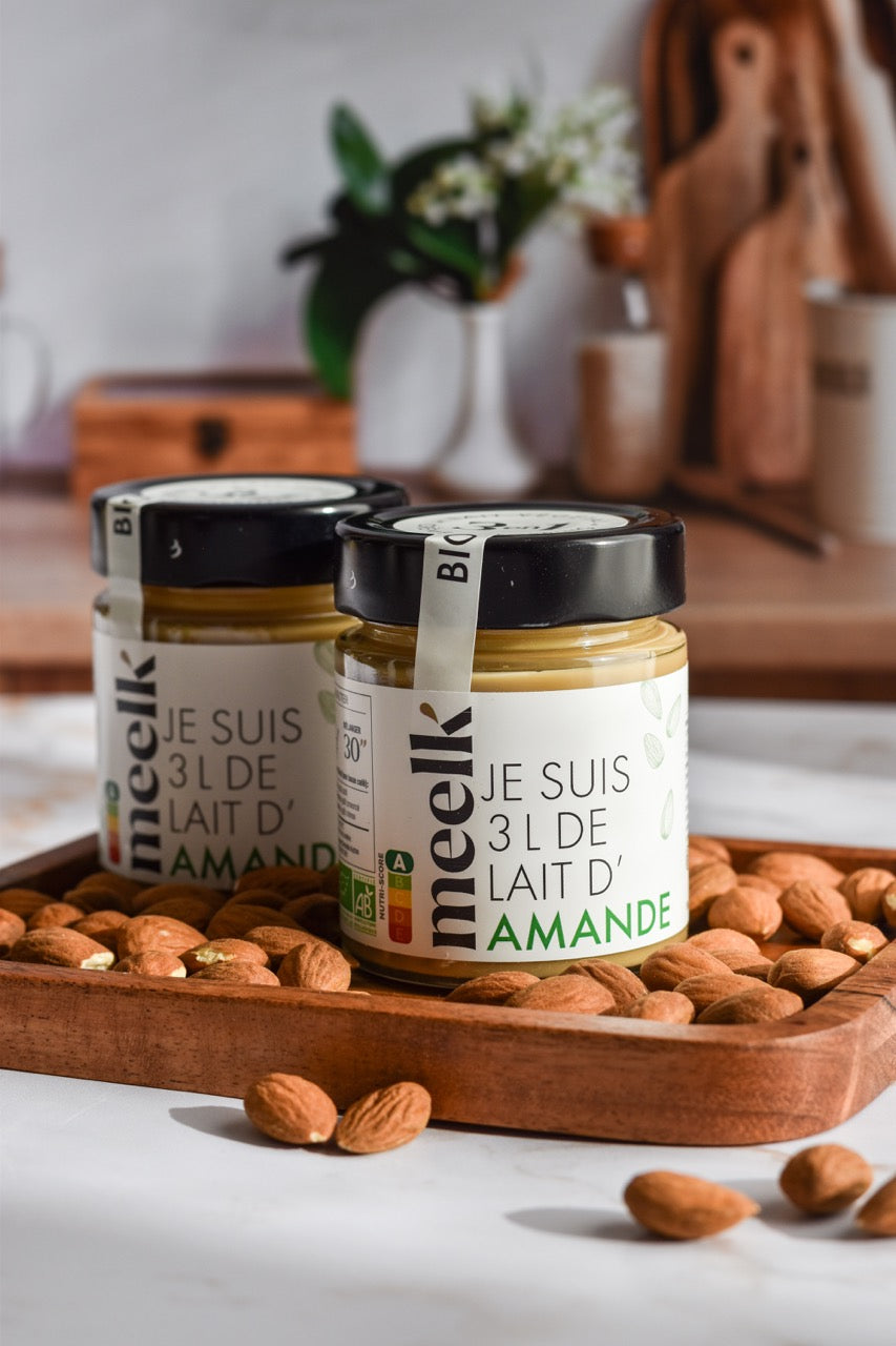 Le Coffret Mousseur 1 pot Amande + 1 pot Noisette