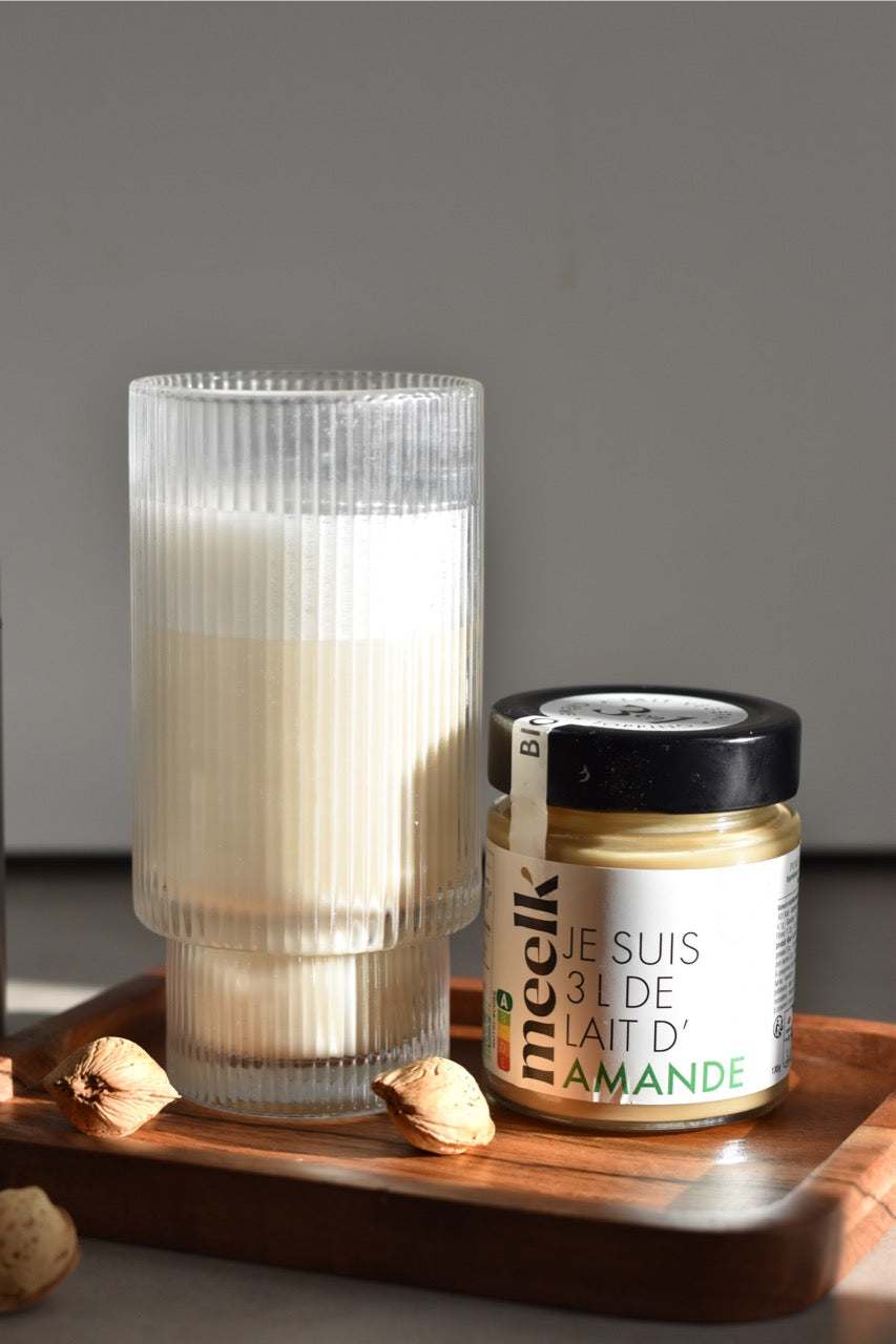 Le Coffret Mousseur + 2 pots Meelk Amande