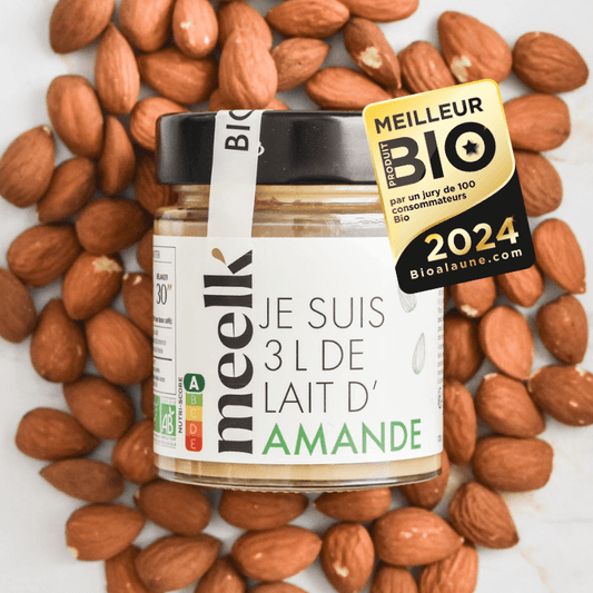 1 Lait végétal à diluer Meelk Amande 130g