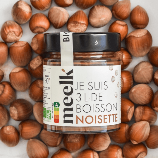 1 Boisson végétale à diluer Meelk Noisette 130g