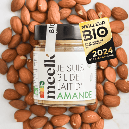 1 Lait végétal à diluer Meelk Amande 130g